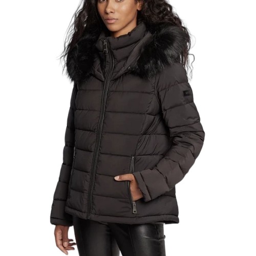 Γυναικείο Μπουφάν Μαύρο DL2MPG50 DKNY