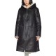 DKNY</br>Γυναικείο Faux Suede Παλτό Μαύρο DL3MFL67-BLK DKNY DKNY</br>Γυναικείο Faux Suede Παλτό Μαύρο DL3MFL67-BLK DKNY