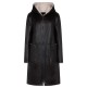 DKNY</br>Γυναικείο Faux Suede Παλτό Μαύρο DL3MFL67-BLK DKNY DKNY</br>Γυναικείο Faux Suede Παλτό Μαύρο DL3MFL67-BLK DKNY