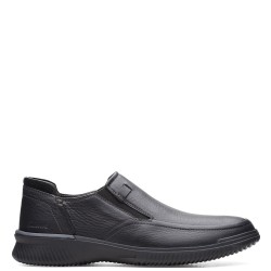 Ανδρικά Παντοφλέ Παπούτσια Μαύρο Δέρμα DONAWAY STEP Clarks