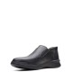 CLARKS</br>Ανδρικά Παντοφλέ Παπούτσια Μαύρο Δέρμα DONAWAY STEP Clarks
