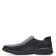 CLARKS</br>Ανδρικά Παντοφλέ Παπούτσια Μαύρο Δέρμα DONAWAY STEP Clarks