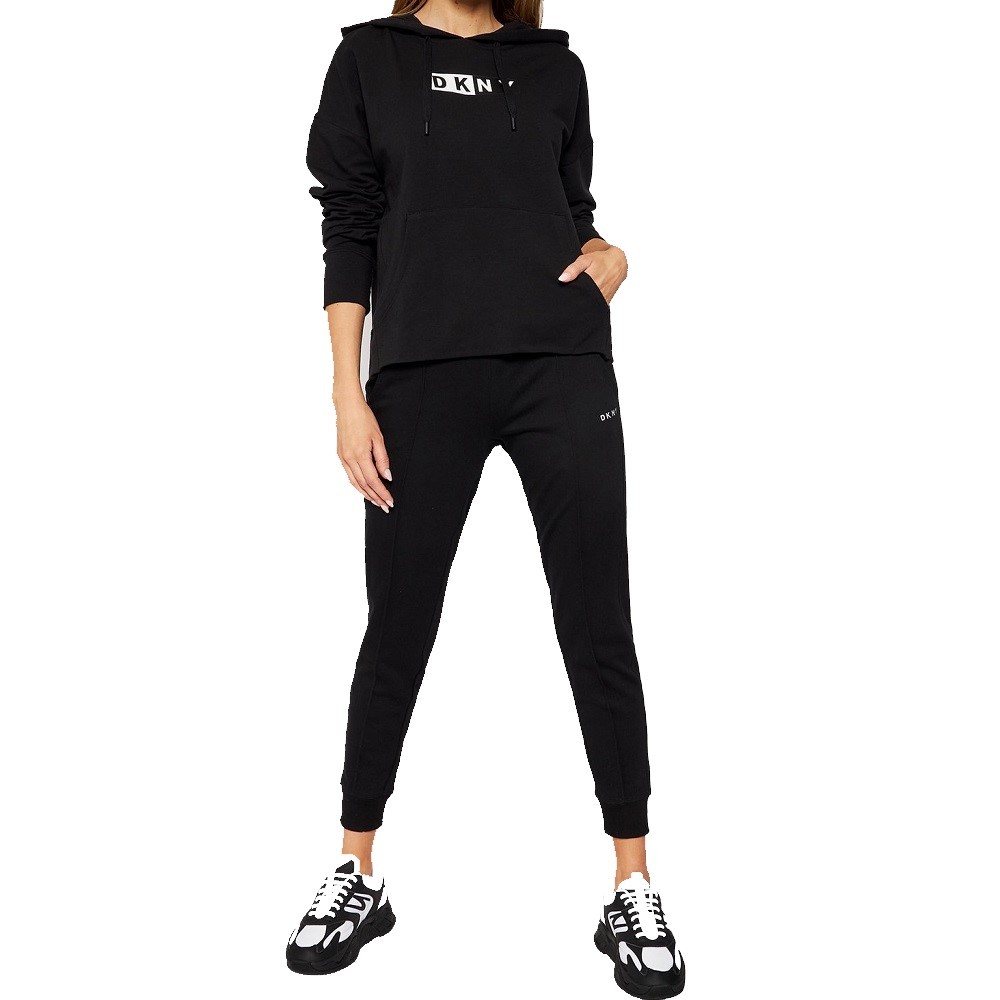DKNY</br>Γυναικείο Φούτερ Μαύρο DP0T7713-BLK DKNY DKNY</br>Γυναικείο Φούτερ Μαύρο DP0T7713-BLK DKNY