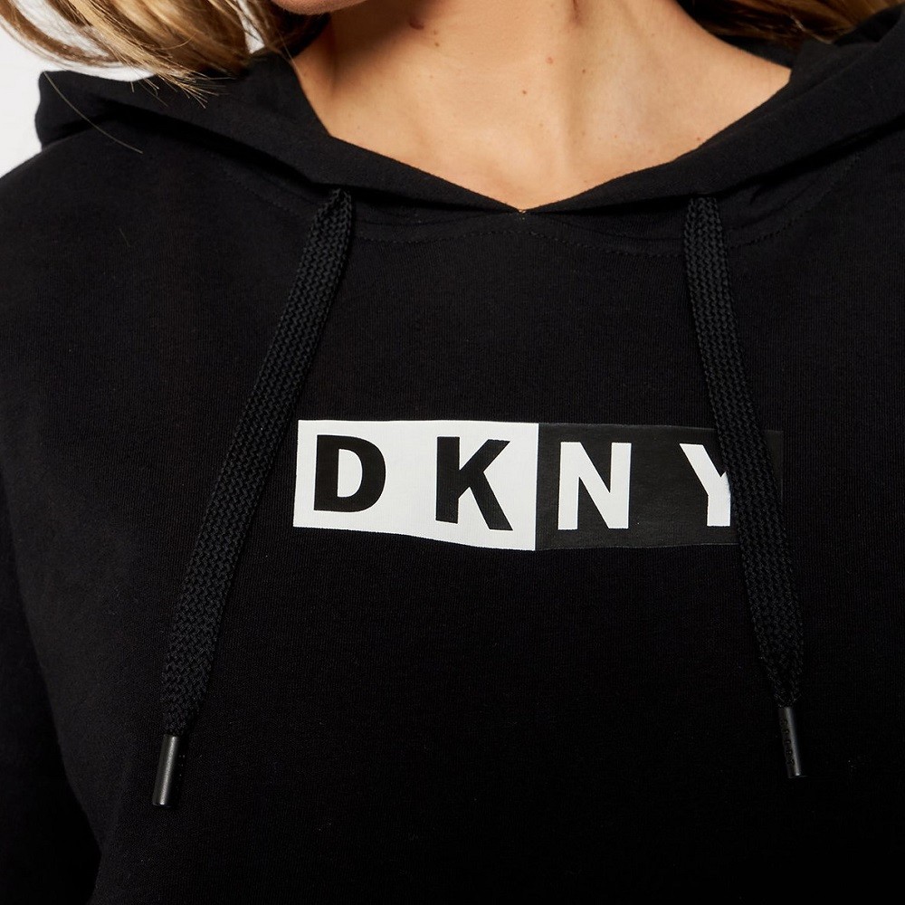 DKNY</br>Γυναικείο Φούτερ Μαύρο DP0T7713-BLK DKNY DKNY</br>Γυναικείο Φούτερ Μαύρο DP0T7713-BLK DKNY