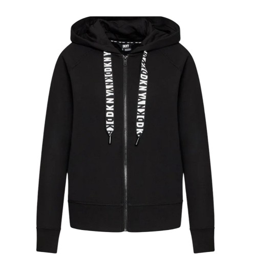 Γυναικεία Ζακέτα Φούτερ Μαύρο DP2J8598-BLK DKNY Γυναικεία Ζακέτα Φούτερ Μαύρο DP2J8598-BLK DKNY