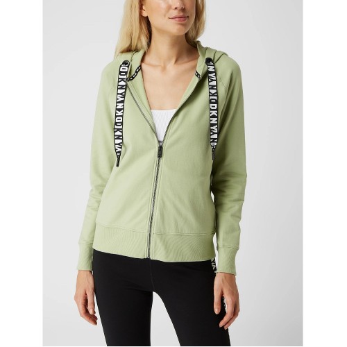 Γυναικεία Ζακέτα Φούτερ Πράσινο DP2J8598-PAL DKNY Γυναικεία Ζακέτα Φούτερ Πράσινο DP2J8598-PAL DKNY