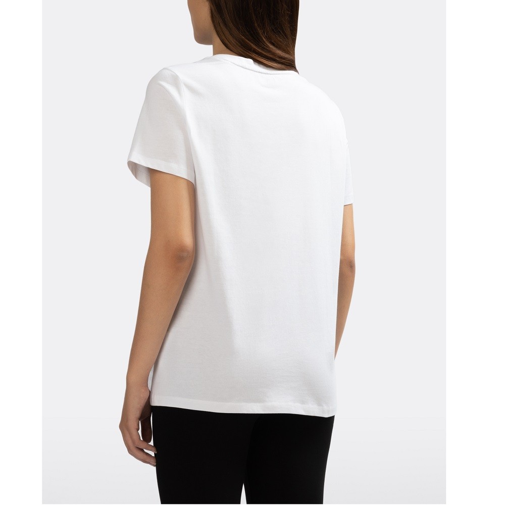DKNY</br>Γυναικείο T-shirt Λευκό/Ροζ DP2T9243-RJK DKNY DKNY</br>Γυναικείο T-shirt Λευκό/Ροζ DP2T9243-RJK DKNY