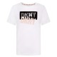 DKNY</br>Γυναικείο T-shirt Λευκό/Ροζ DP2T9243-RJK DKNY DKNY</br>Γυναικείο T-shirt Λευκό/Ροζ DP2T9243-RJK DKNY