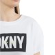 DKNY</br>Γυναικείο T-shirt Λευκό/Κίτρινο DP2T9244-KFH T-SHIRT DKNY DKNY</br>Γυναικείο T-shirt Λευκό/Κίτρινο DP2T9244-KFH T-SHIRT DKNY