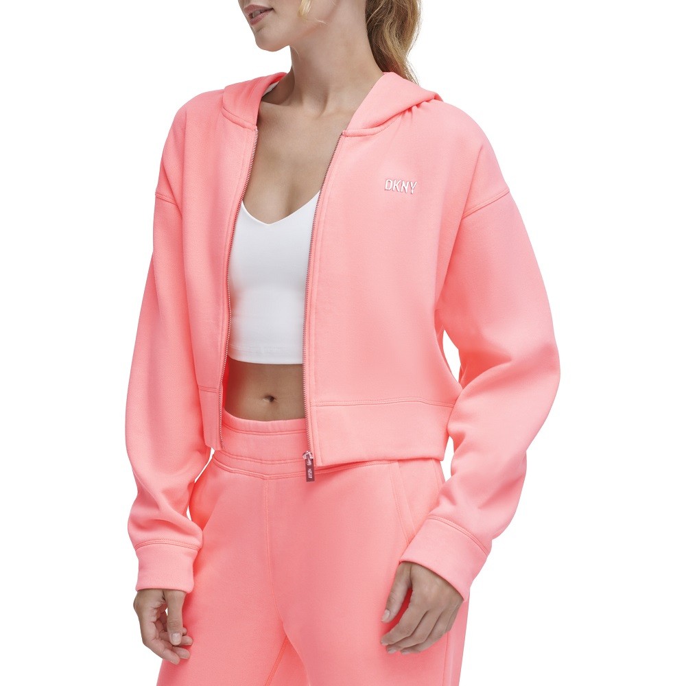 DKNY</br>Γυναικεία Ζακέτα Φούτερ Κοραλί DP3J9279-APK DKNY