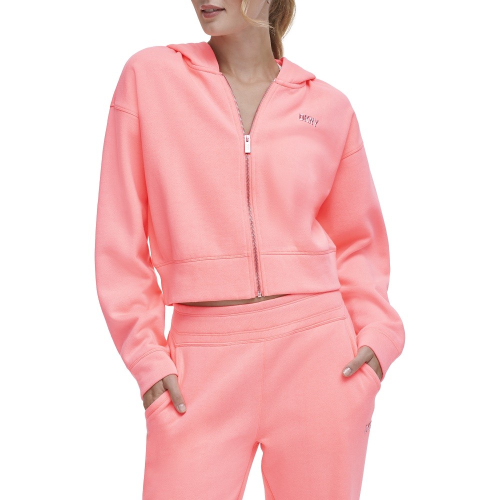 DKNY</br>Γυναικεία Ζακέτα Φούτερ Κοραλί DP3J9279-APK DKNY