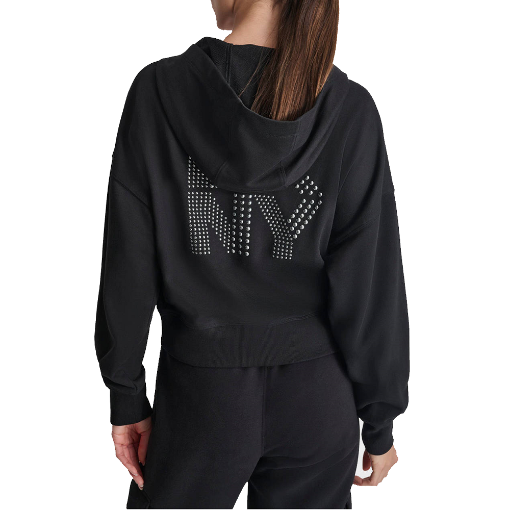 DKNY</br>Γυναικεία Ζακέτα Φούτερ Μαύρο DP4J9489-BWG DKNY DKNY</br>Γυναικεία Ζακέτα Φούτερ Μαύρο DP4J9489-BWG DKNY