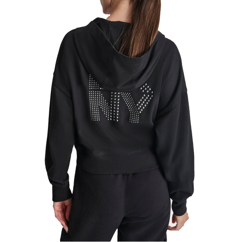 Γυναικεία Ζακέτα Φούτερ Μαύρο DP4J9489-BWG DKNY