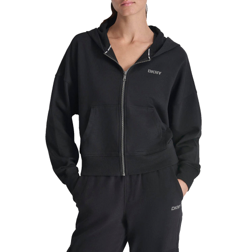 Γυναικεία Ζακέτα Φούτερ Μαύρο DP4J9489-BWG DKNY