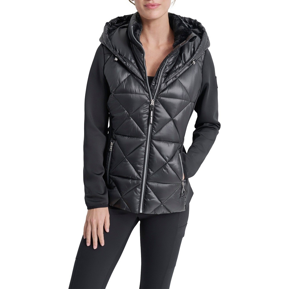 DKNY</br>Γυναικείο Μπουφάν Μαύρο DP4J9513-BLK DKNY DKNY</br>Γυναικείο Μπουφάν Μαύρο DP4J9513-BLK DKNY