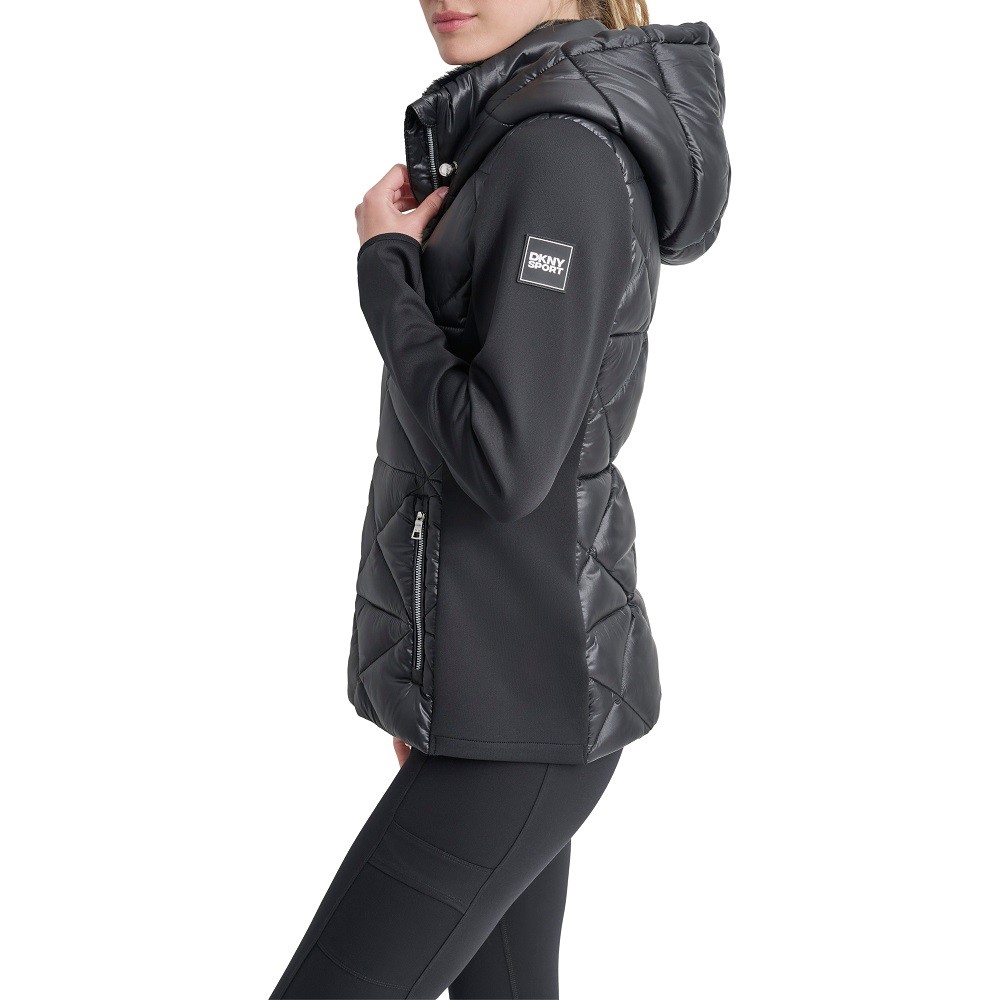 DKNY</br>Γυναικείο Μπουφάν Μαύρο DP4J9513-BLK DKNY DKNY</br>Γυναικείο Μπουφάν Μαύρο DP4J9513-BLK DKNY