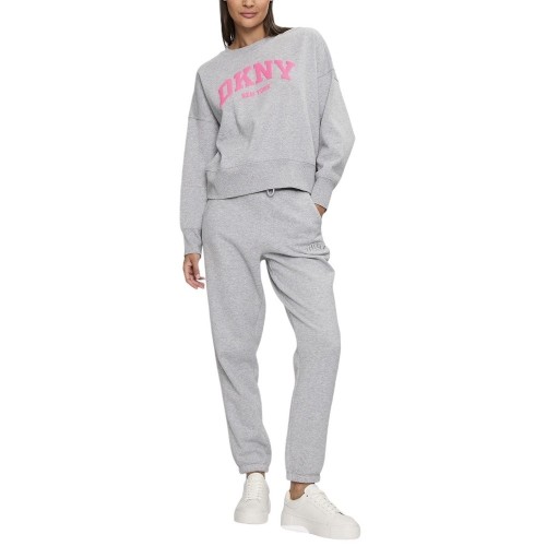 Γυναικείο Παντελόνι Φόρμας Γκρι DP4P3471-PLG DKNY