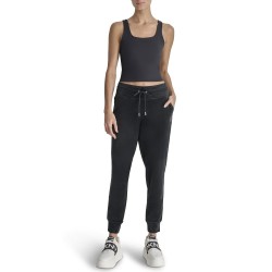 Γυναικείο Παντελόνι Φόρμας Μαύρο DP4P3535-BLK DKNY