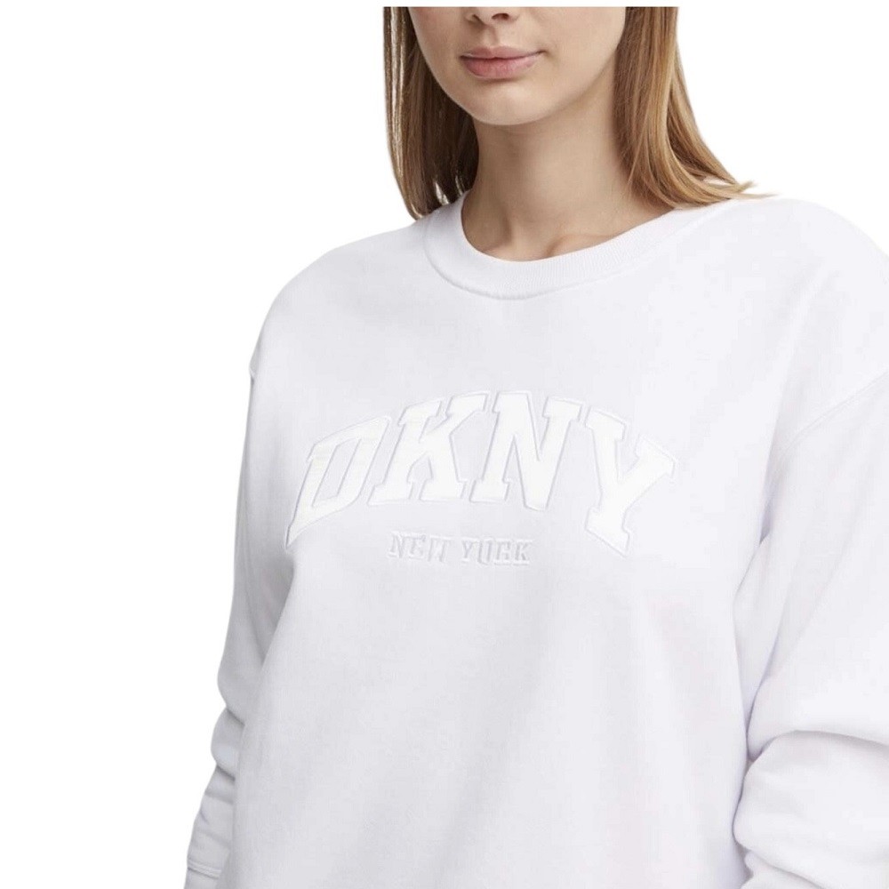 DKNY</br>Γυναικείο Φούτερ Λευκό DP4T9809-WHT DKNY DKNY</br>Γυναικείο Φούτερ Λευκό DP4T9809-WHT DKNY