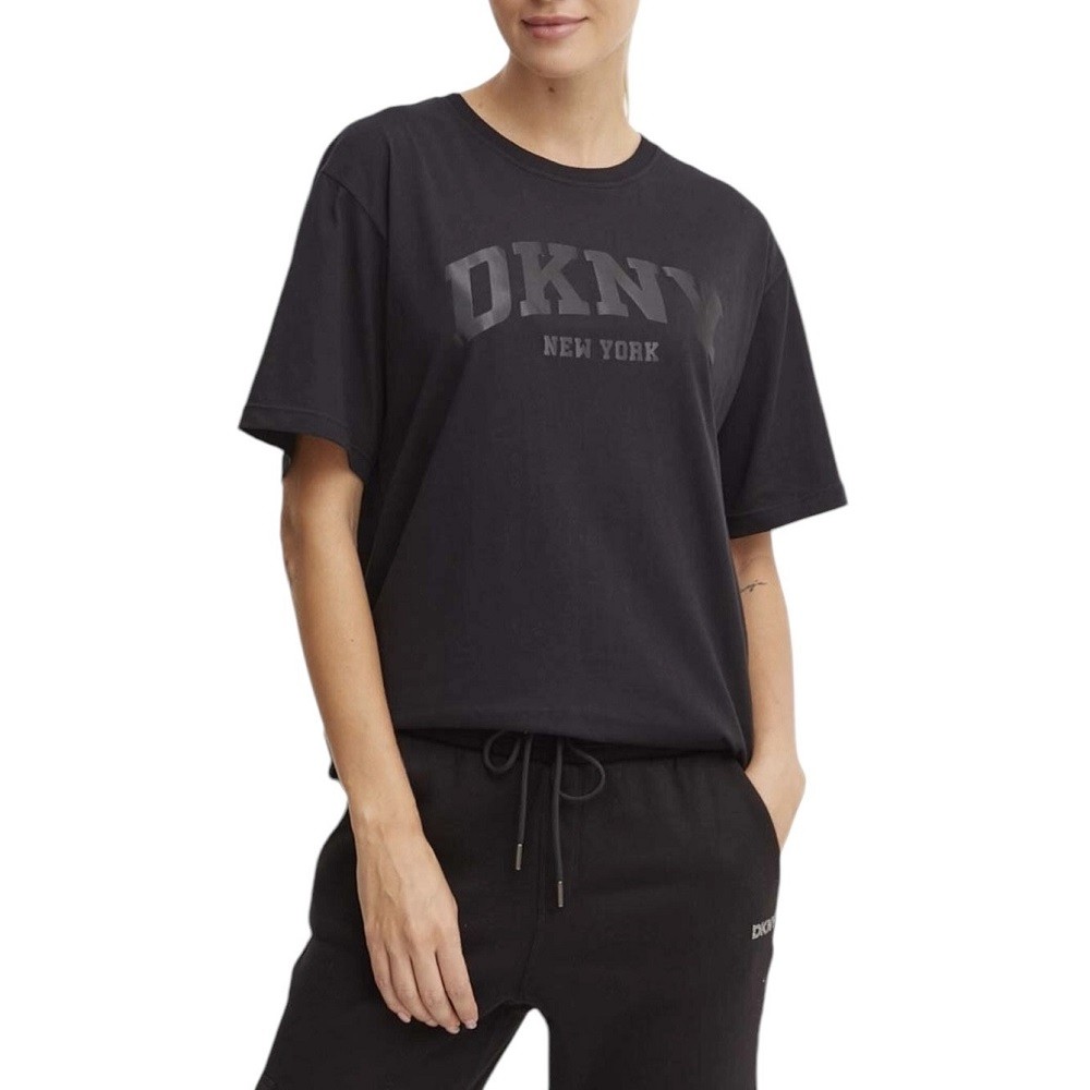 DKNY</br>Γυναικείο T-shirt Μαύρο DP4T9812-BLK DKNY DKNY</br>Γυναικείο T-shirt Μαύρο DP4T9812-BLK DKNY