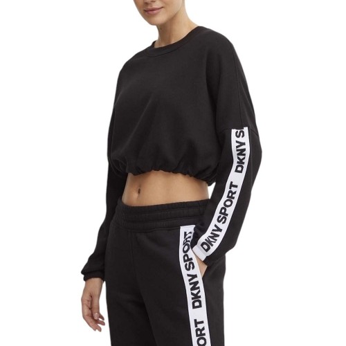 Γυναικείο Φούτερ Μαύρο DP4T9939-BLK DKNY