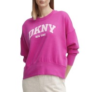 Γυναικείο Φούτερ Φούξια DP4T9944-FQ4 DKNY