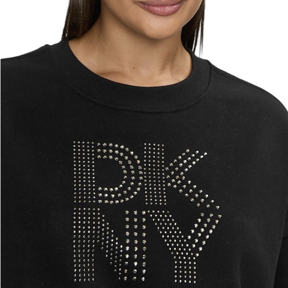 DKNY</br>Γυναικείο Φούτερ Μαύρο DP4T9968-BWG DKNY DKNY</br>Γυναικείο Φούτερ Μαύρο DP4T9968-BWG DKNY