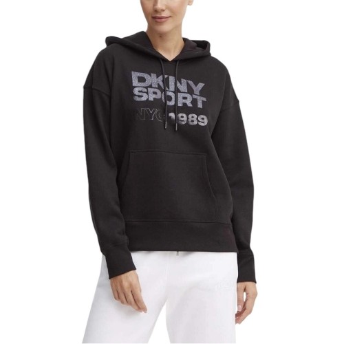Γυναικείο Φούτερ Μαύρο DP4Τ9971-BBL DKNY