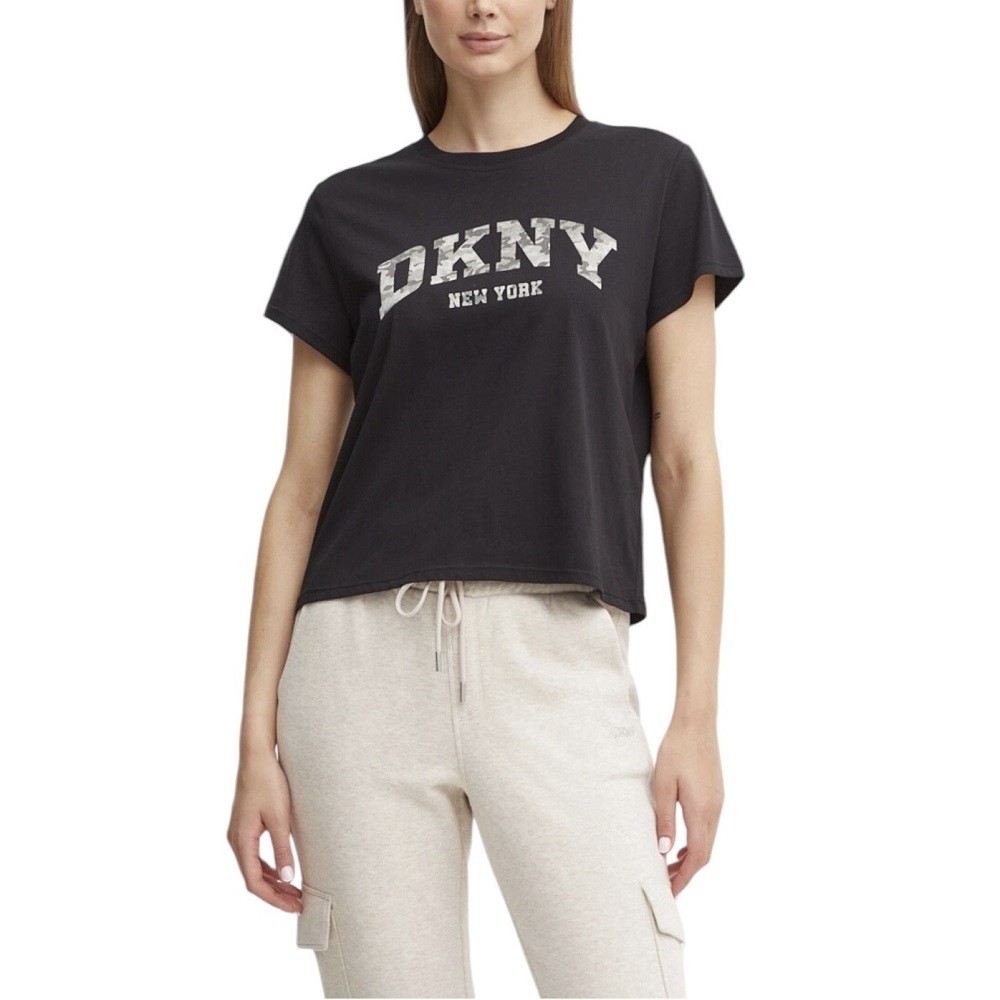 DKNY</br>Γυναικείο T-shirt Μαύρο DP4T9991-BLK DKNY DKNY</br>Γυναικείο T-shirt Μαύρο DP4T9991-BLK DKNY