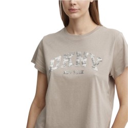 Γυναικείο T-shirt Μπεζ DP4T9991-DFW DKNY