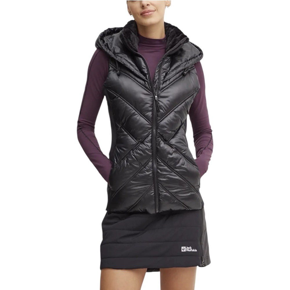 DKNY</br>Γυναικείο Μπουφάν Αμάνικο Μαύρο DP4V3157-BLK DKNY DKNY</br>Γυναικείο Μπουφάν Αμάνικο Μαύρο DP4V3157-BLK DKNY