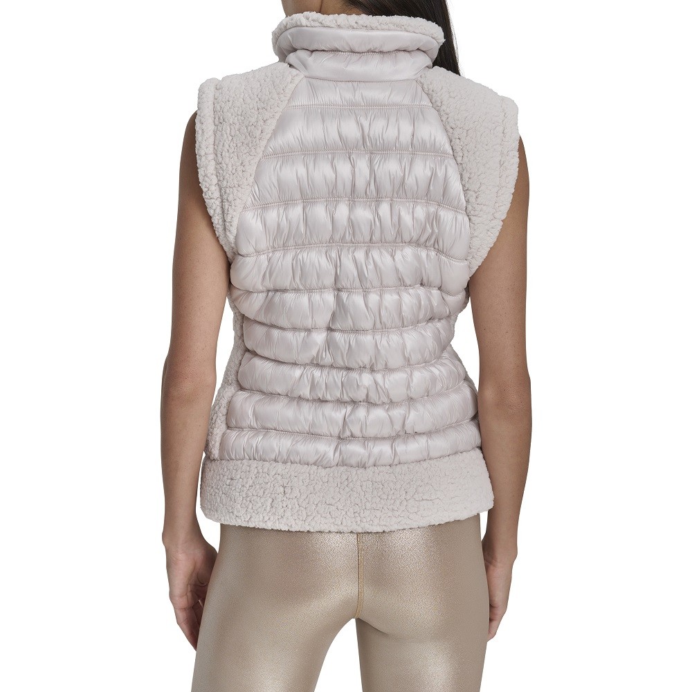 DKNY</br>Γυναικείο Αμάνικο Μπουφάν Εκρού DP4V3163-OTA DKNY DKNY</br>Γυναικείο Αμάνικο Μπουφάν Εκρού DP4V3163-OTA DKNY