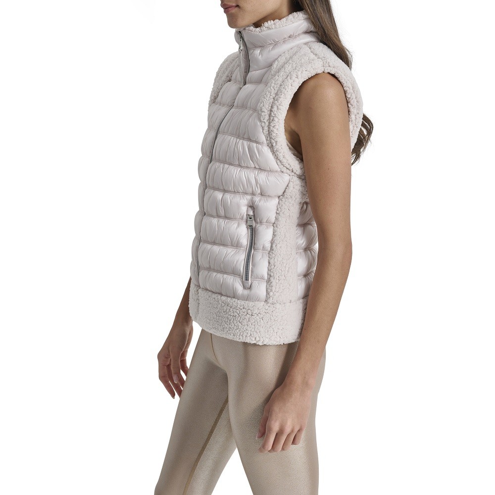 DKNY</br>Γυναικείο Αμάνικο Μπουφάν Εκρού DP4V3163-OTA DKNY DKNY</br>Γυναικείο Αμάνικο Μπουφάν Εκρού DP4V3163-OTA DKNY