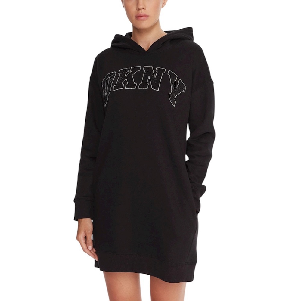 DKNY</br>DKNY DP5D4917-BBL Γυναικείο Φούτερ Φόρεμα Μαύρο
