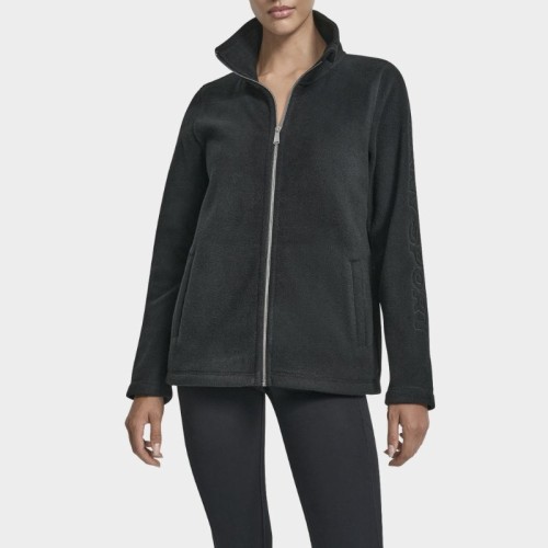 DKNY DP5J9481-BLK Γυναικεία Ζακέτα Fleece Μαύρο