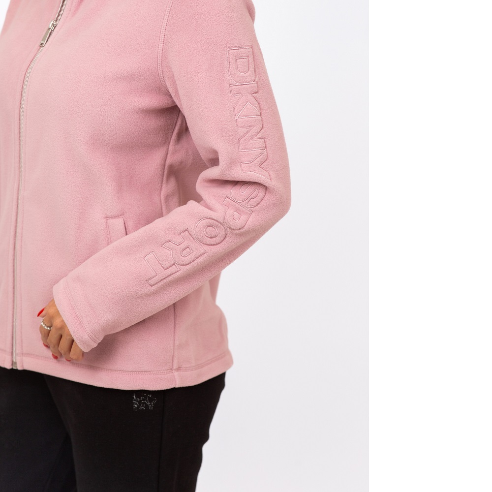 DKNY</br>DKNY DP5J9481-DMV Γυναικεία Ζακέτα Fleece Ροζ