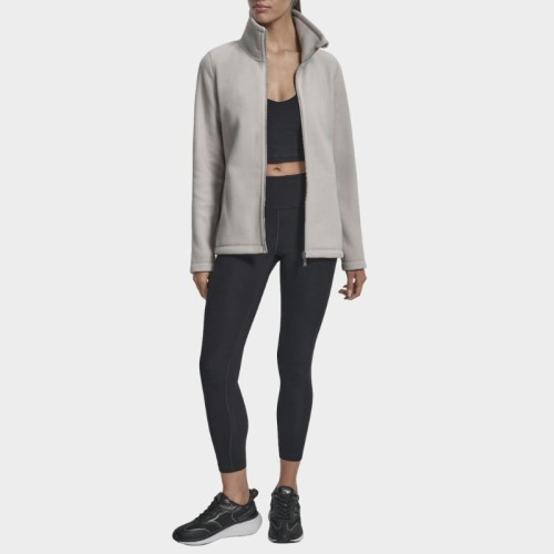 DKNY DP5J9481-OTA Γυναικεία Ζακέτα Fleece Γκρι DKNY DP5J9481-OTA Γυναικεία Ζακέτα Fleece Γκρι