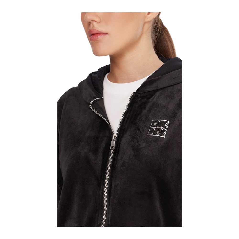 DKNY</br>DKNY DP5J9642-BLK Γυναικεία Ζακέτα Βελουτέ Μαύρο DKNY</br>DKNY DP5J9642-BLK Γυναικεία Ζακέτα Βελουτέ Μαύρο