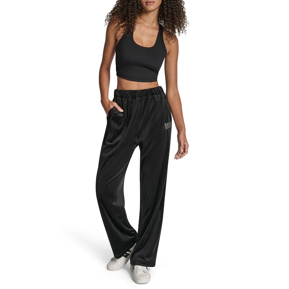 DKNY</br>DKNY DP5P3703-BLK Γυναικείο Παντελόνι Βελουτέ Μαύρο DKNY</br>DKNY DP5P3703-BLK Γυναικείο Παντελόνι Βελουτέ Μαύρο