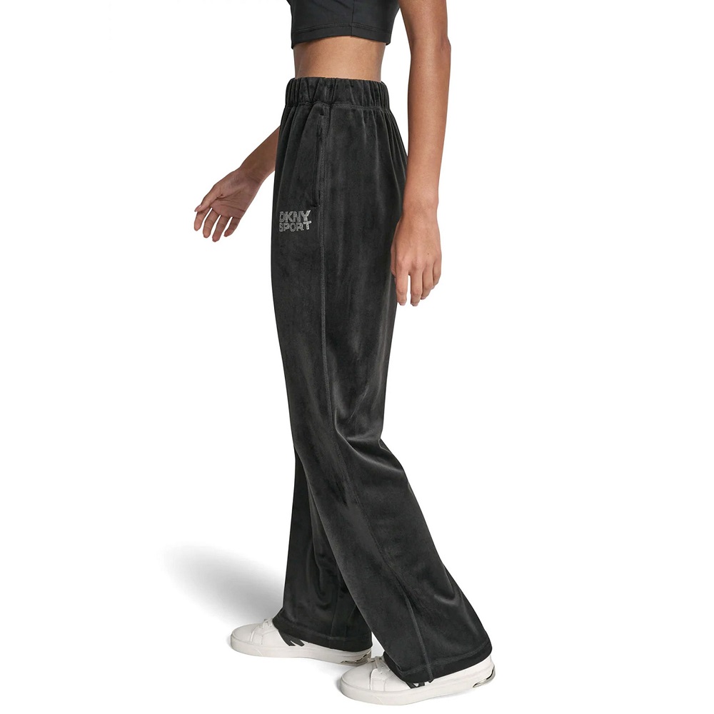 DKNY</br>DKNY DP5P3703-BLK Γυναικείο Παντελόνι Βελουτέ Μαύρο DKNY</br>DKNY DP5P3703-BLK Γυναικείο Παντελόνι Βελουτέ Μαύρο