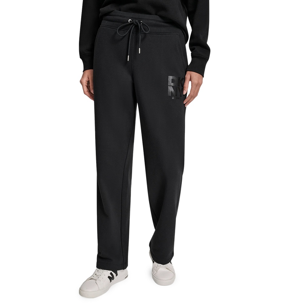 DKNY</br>DKNY DP5P3758-BLK Γυναικείο Παντελόνι Φόρμας Μαύρο