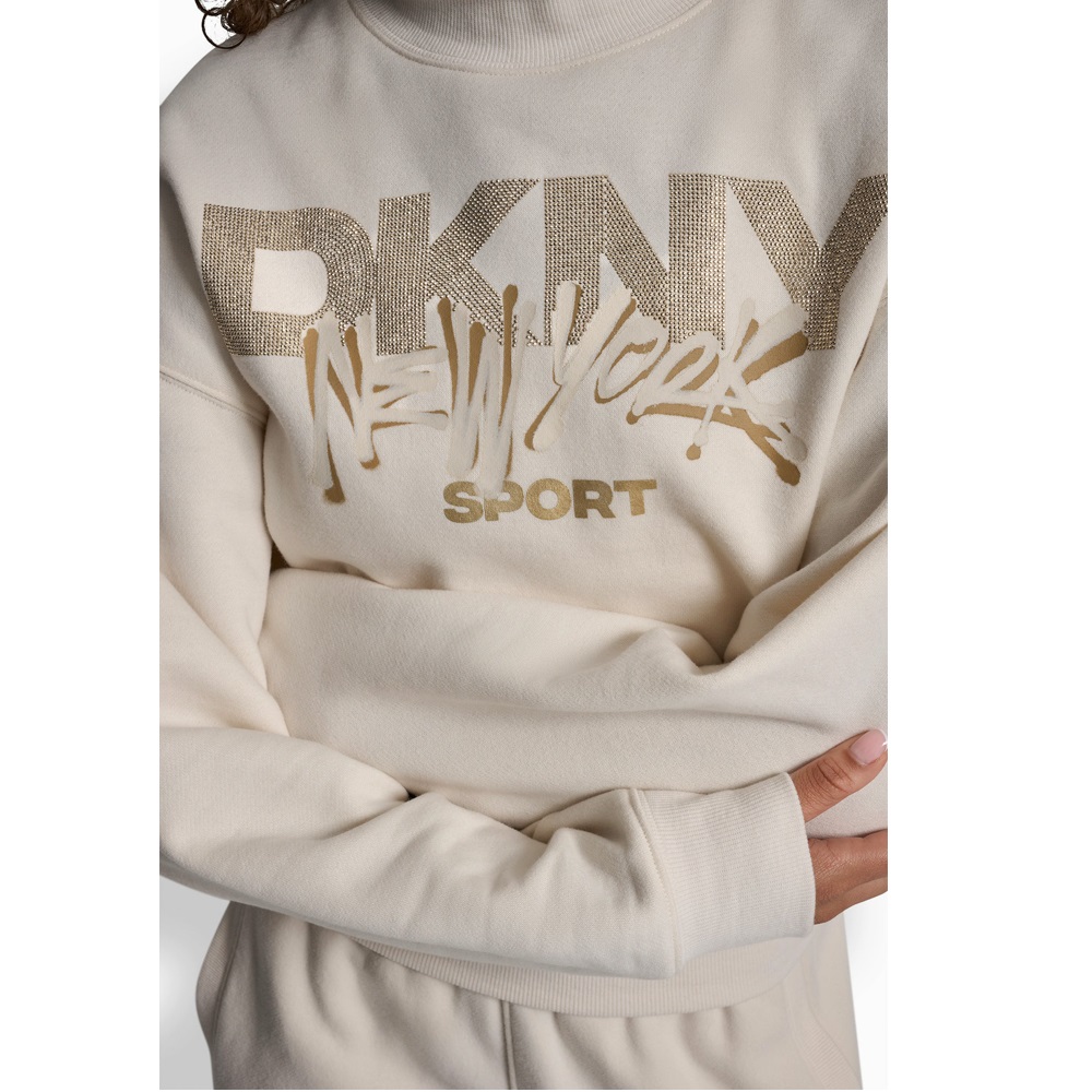 DKNY</br>DKNY DP5T1426-I1K Γυναικείο Φούτερ Εκρού