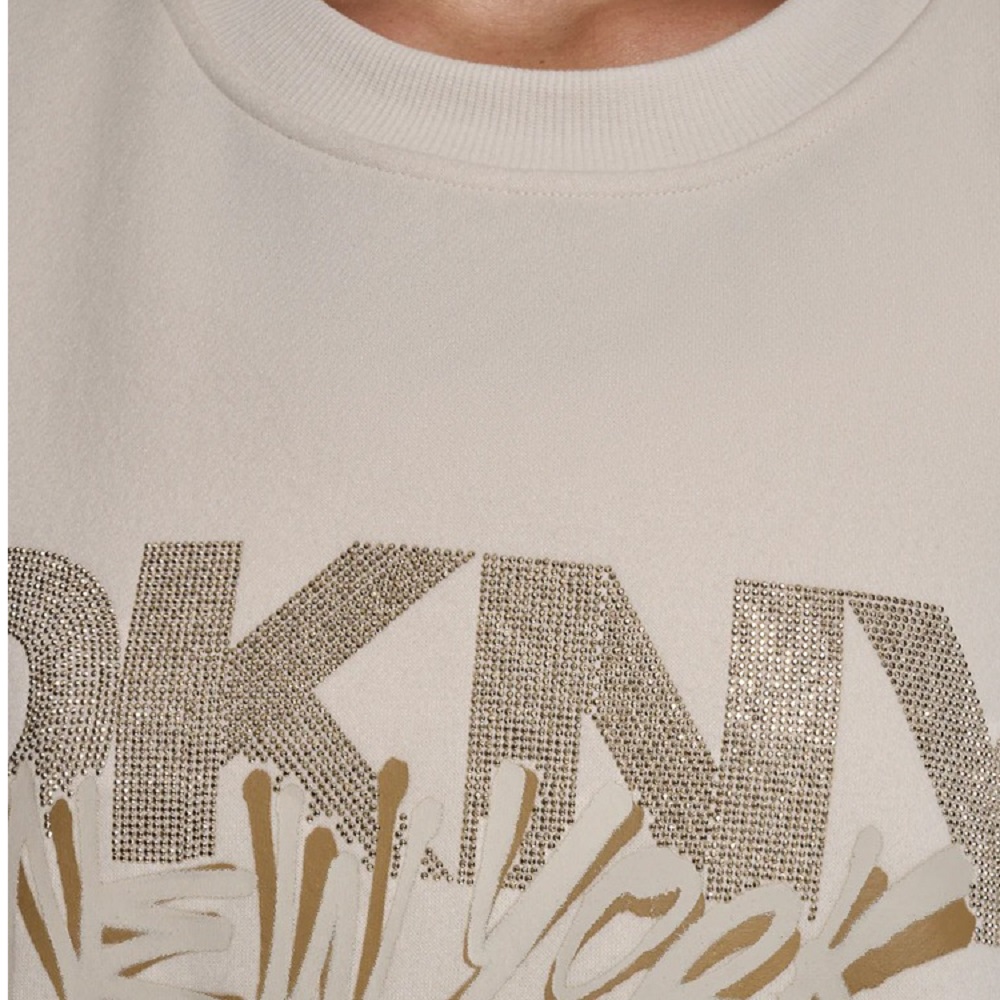 DKNY</br>DKNY DP5T1445-I1K Γυναικείο Φούτερ Εκρού