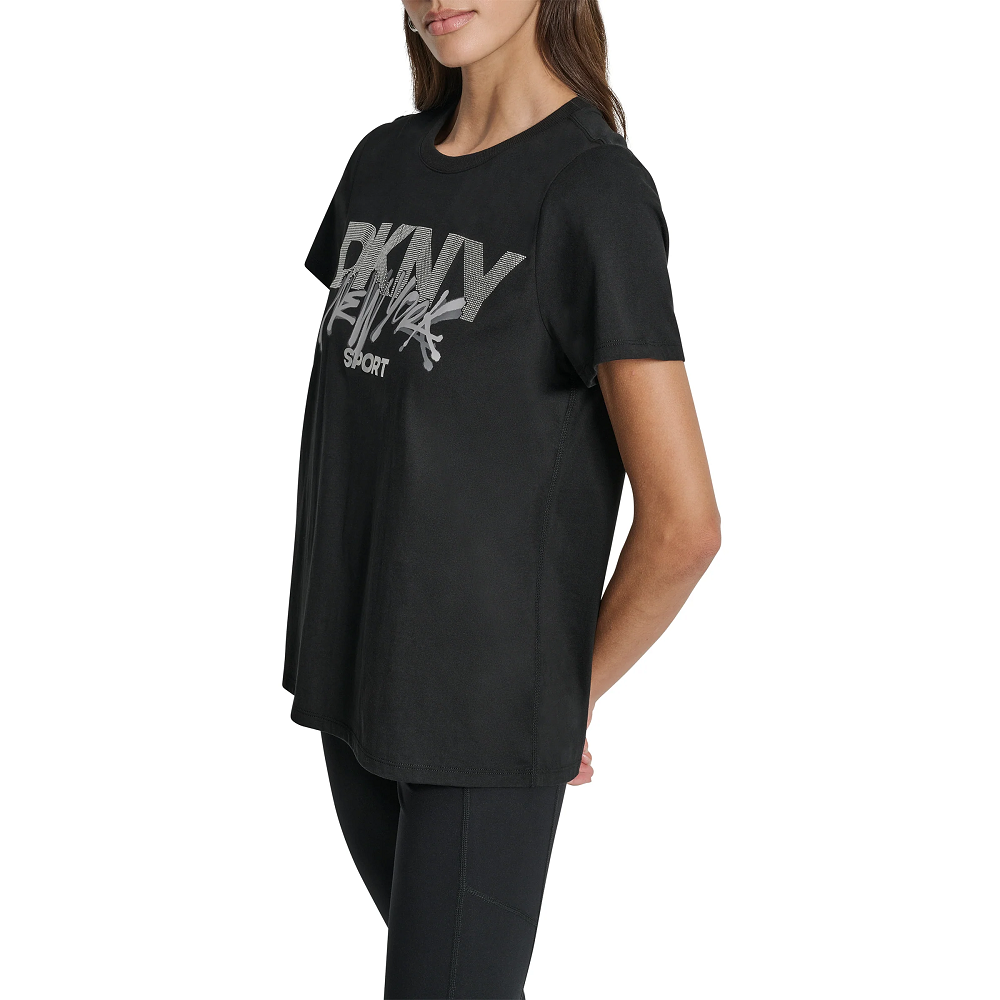DKNY</br>DKNY DP5T1446-OGF Γυναικείο T-shirt Μαύρο DKNY</br>DKNY DP5T1446-OGF Γυναικείο T-shirt Μαύρο