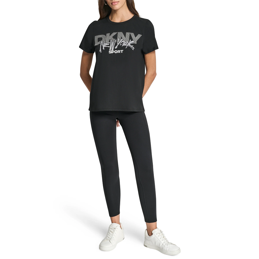DKNY</br>DKNY DP5T1446-OGF Γυναικείο T-shirt Μαύρο DKNY</br>DKNY DP5T1446-OGF Γυναικείο T-shirt Μαύρο
