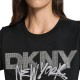 DKNY</br>DKNY DP5T1446-OGF Γυναικείο T-shirt Μαύρο DKNY</br>DKNY DP5T1446-OGF Γυναικείο T-shirt Μαύρο
