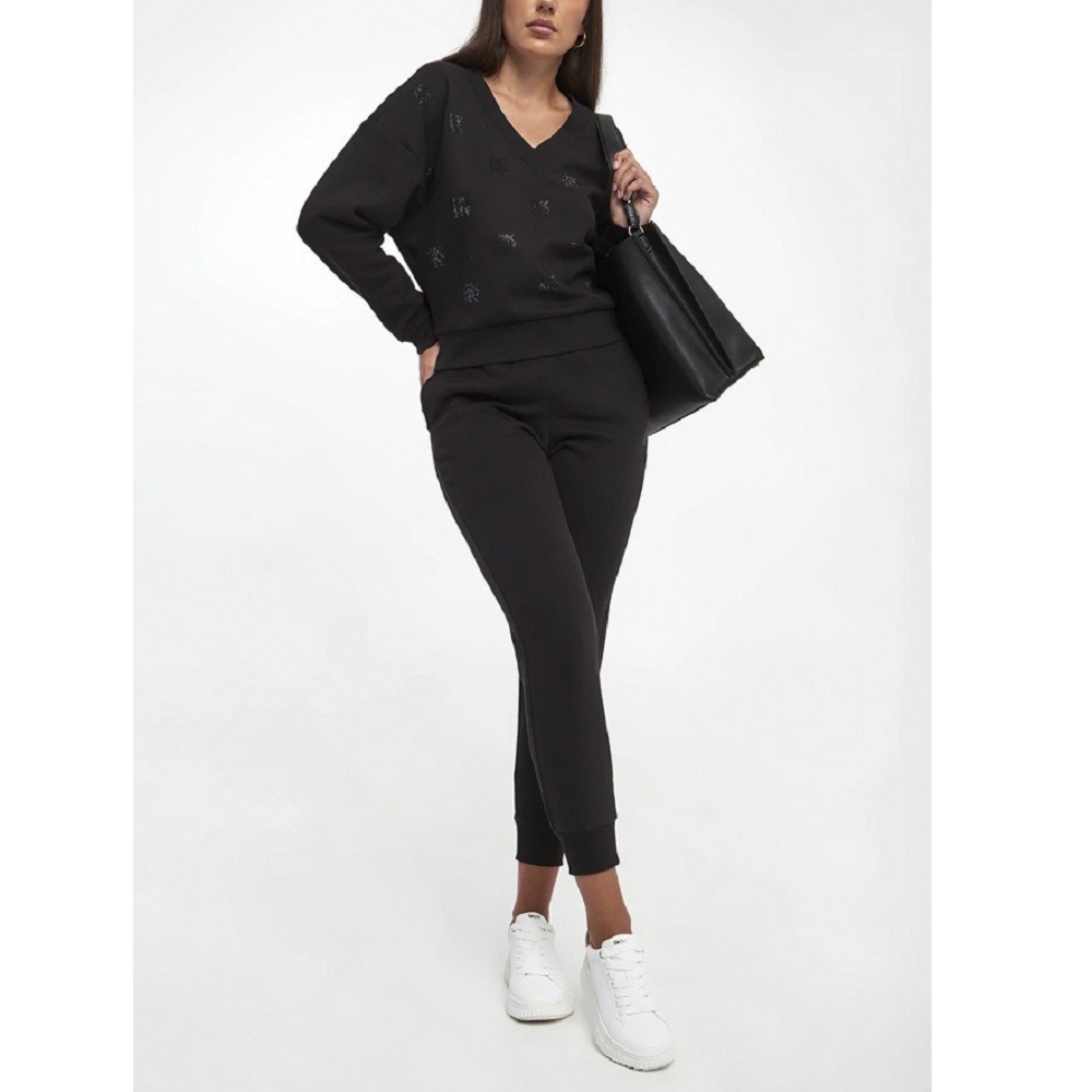 DKNY</br>DKNY DP5T1465-BBL Γυναικείο Φούτερ Μαύρο DKNY</br>DKNY DP5T1465-BBL Γυναικείο Φούτερ Μαύρο