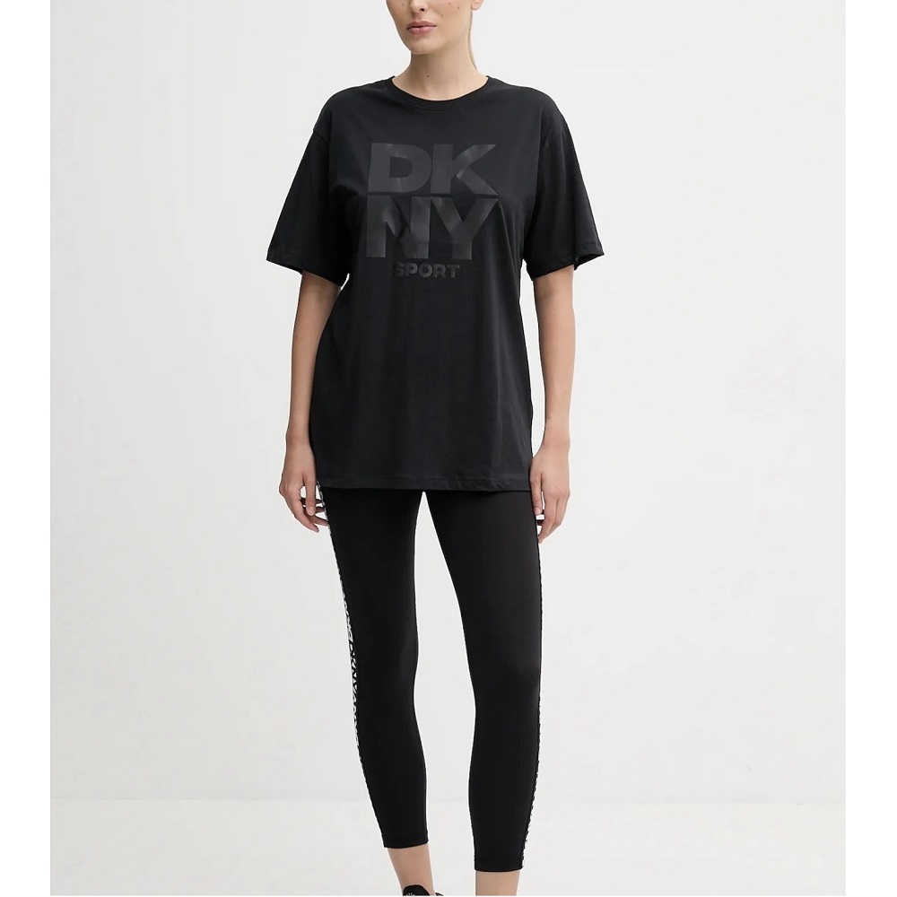 DKNY</br>DKNY DP5T1470-BLK Γυναικείο T-shirt Μαύρο DKNY</br>DKNY DP5T1470-BLK Γυναικείο T-shirt Μαύρο