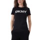DKNY</br>DKNY DP5T9923-BSV Γυναικείο T-shirt Μαύρο/Ασημί DKNY</br>DKNY DP5T9923-BSV Γυναικείο T-shirt Μαύρο/Ασημί