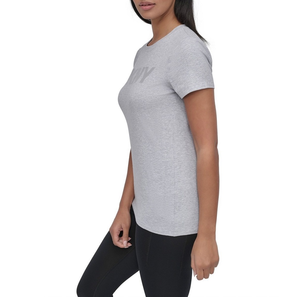DKNY</br>DKNY DP5T9923-PSI Γυναικείο T-shirt Γκρι/Ασημί DKNY</br>DKNY DP5T9923-PSI Γυναικείο T-shirt Γκρι/Ασημί